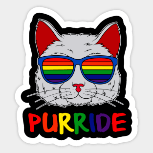 PURRIDE Sticker